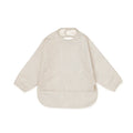 Cam Cam Copenhagen - Sleeved Bib -  Classic Stripes Camel - Mabel & Fox