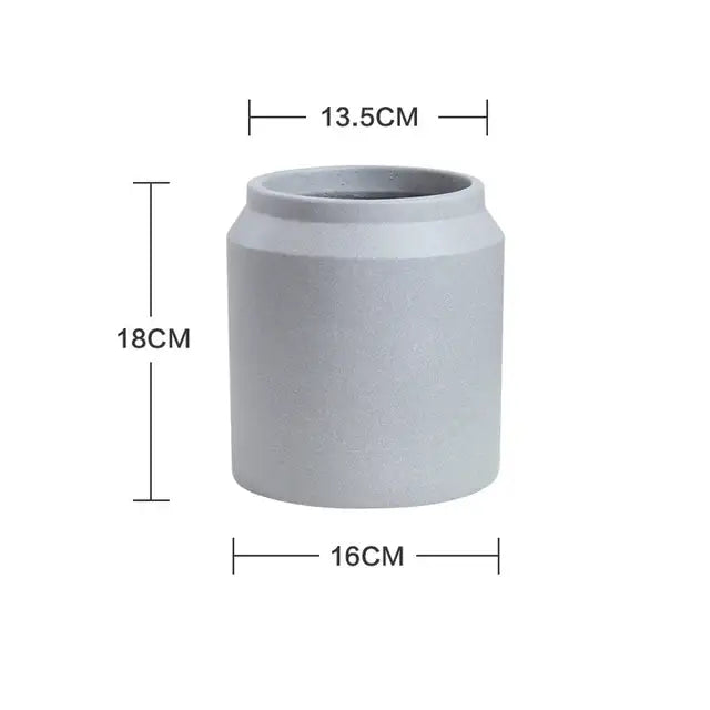 Can style concrete Pot mold