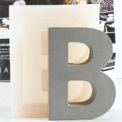 Capital letters silicone mold - madmolds -