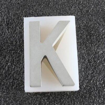 Capital letters silicone mold - madmolds -