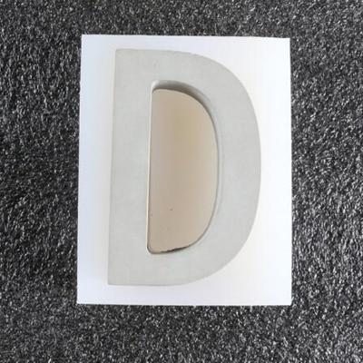 Capital letters silicone mold - madmolds -