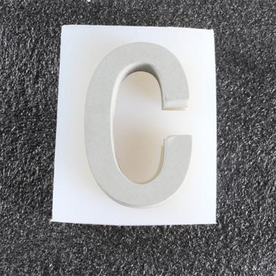 Capital letters silicone mold - madmolds -