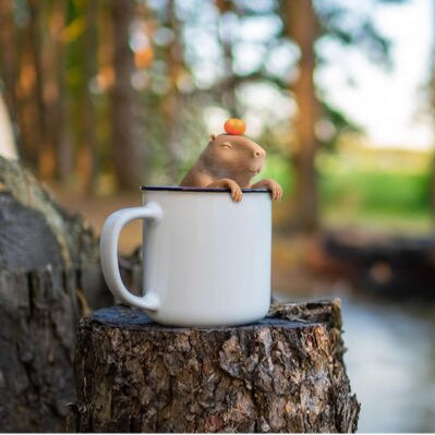 capybara collectors items tea infuser
