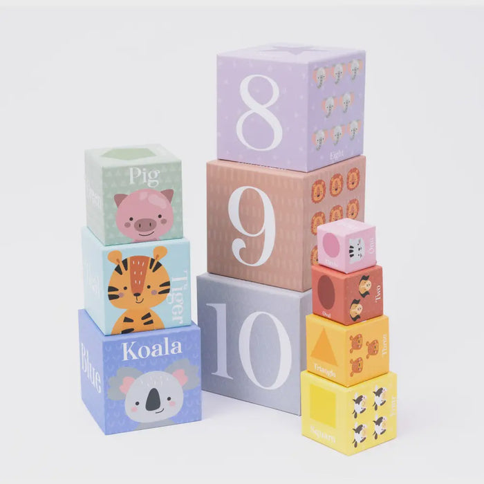 Cardboard Stacking Blocks