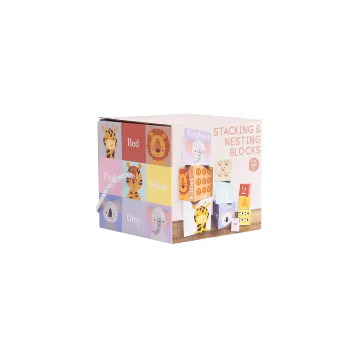 Cardboard Stacking Blocks