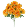 Carnation Flower Bush x10, 18in, Yellow Orange