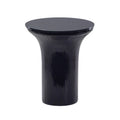 Cassandra Glass Flared Side Table