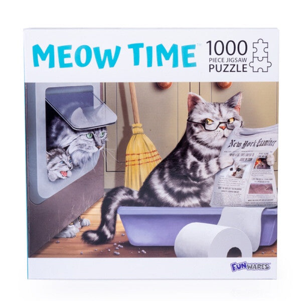 funny cat jigsaw puzzle