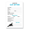 Cat Sitter Large Notepad