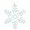 picture of a large led snowflake
