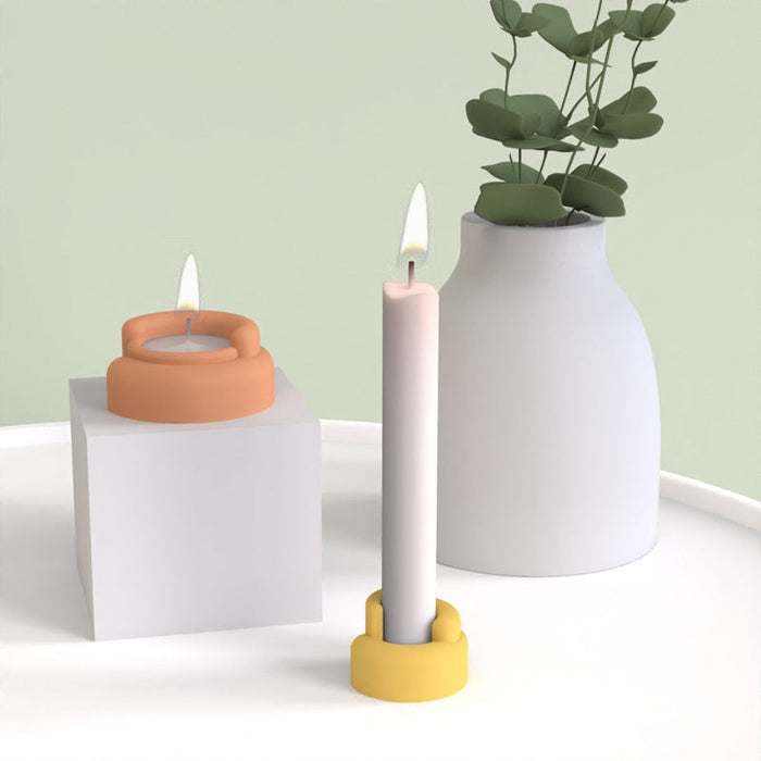 "CH0016" Candle holder silicone mold