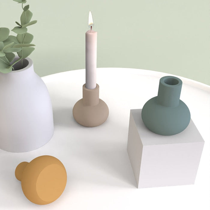 "CH0017" Candle holder silicone mold
