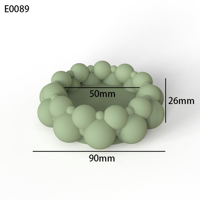 "CH0024" Candle holder silicone mold