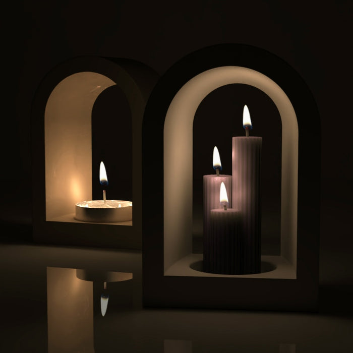 "CH0026" Candle holder silicone mold
