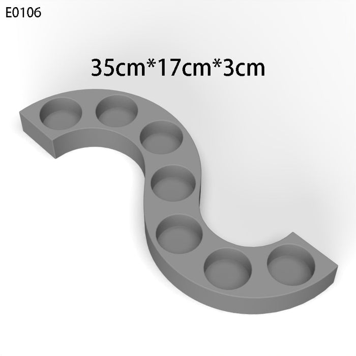 "CH0028" Candle holder silicone mold