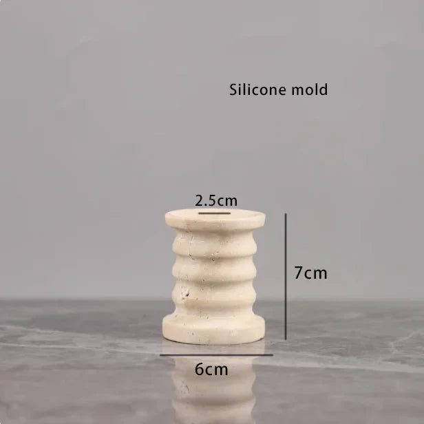 "CH0047" Candle holder silicone mold