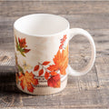 Stoneware Charmille Amarante 12 oz mug for fall gift from Magnolias Home Decor