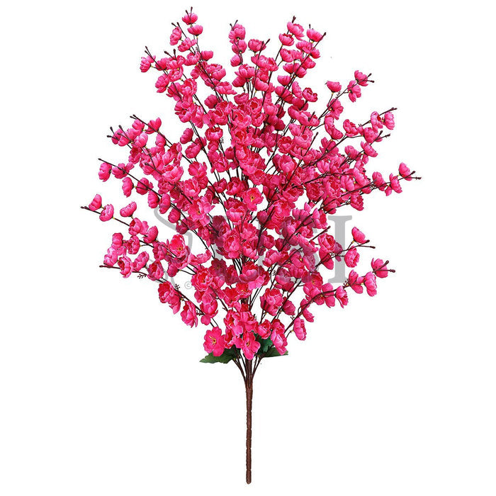 Cherry Blossom Flower Bush x30, 39in, Fuchsia
