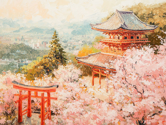 Cherry Blossom Serenity in Kyoto