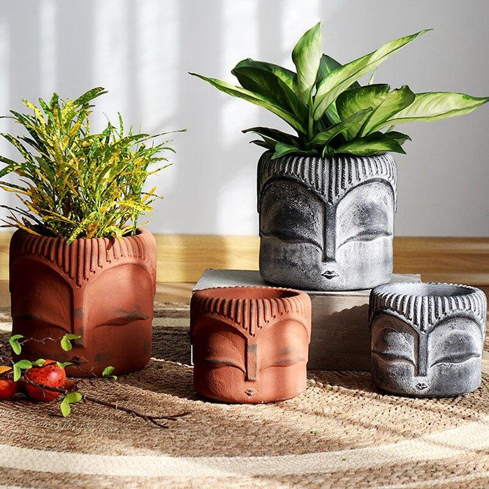"Chico" flowerpot silicone mold - madmolds -