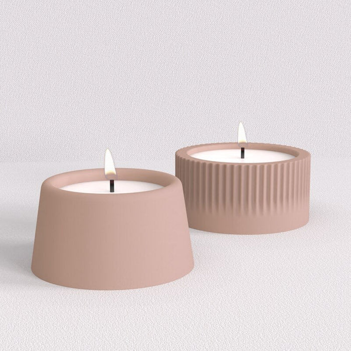 "CJ14" Candle jar silicone mold