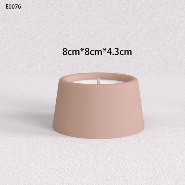 "CJ14" Candle jar silicone mold