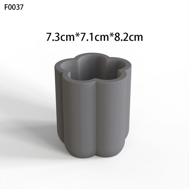 "CJ20" Candle jar silicone mold