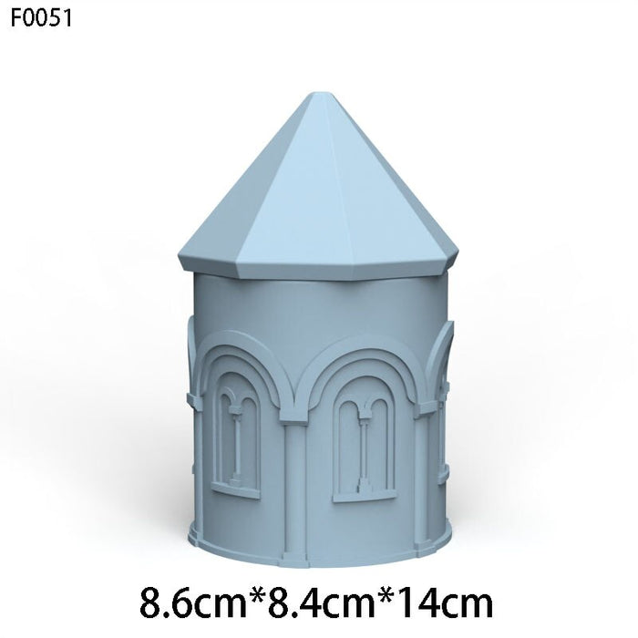 "CJ25" Candle jar silicone mold