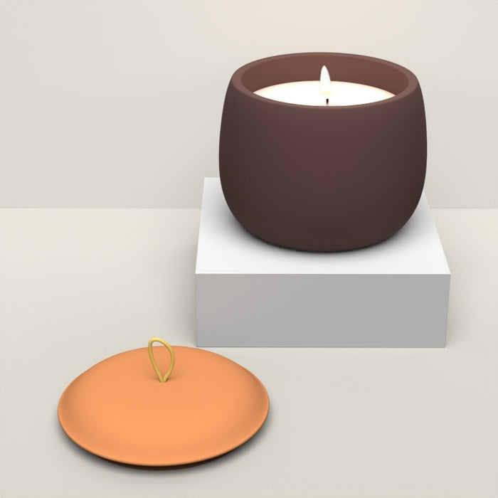 "CJ27" Candle jar silicone mold