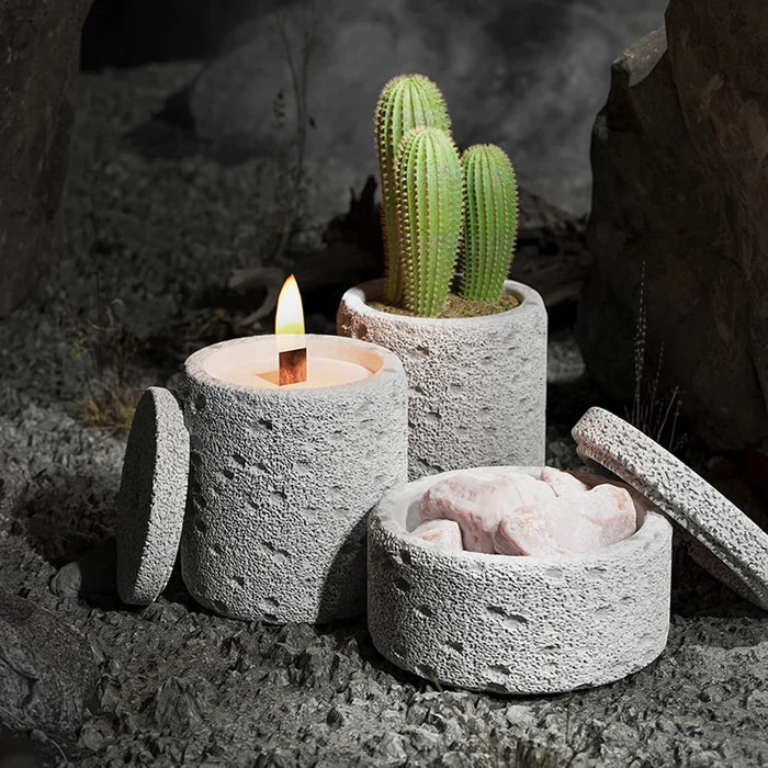 "CJ29" Candle jar silicone mold
