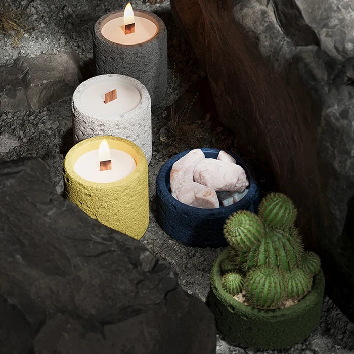 "CJ29" Candle jar silicone mold