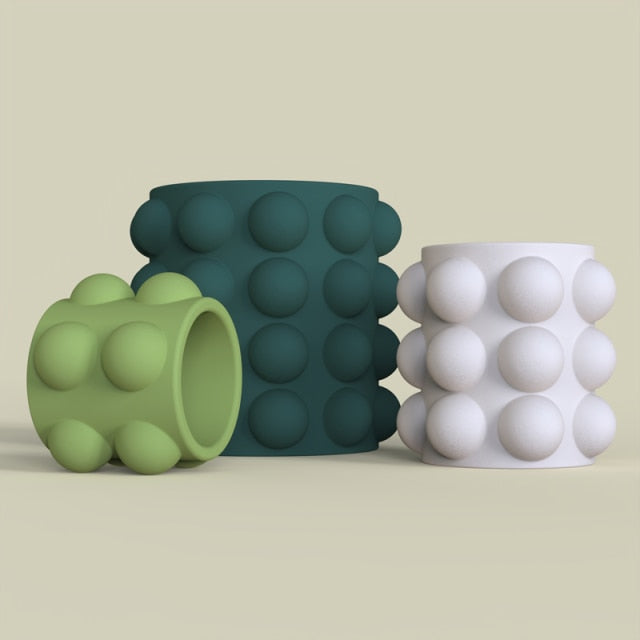 "CJ88" Candle jar silicone mold