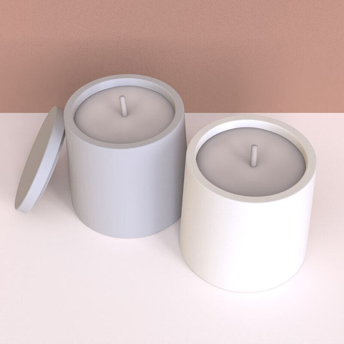"CJ89" Candle jar silicone mold
