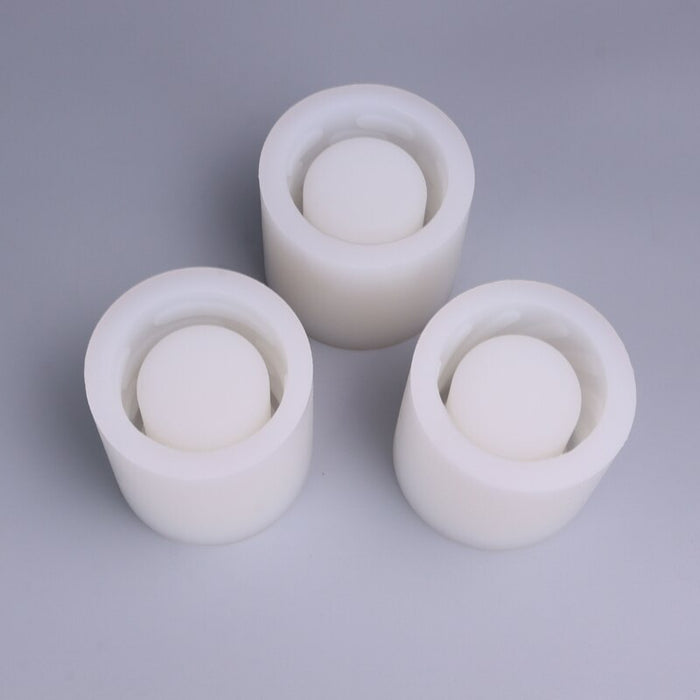 "CJ90" Candle jar silicone mold