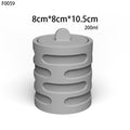 "CJ90" Candle jar silicone mold