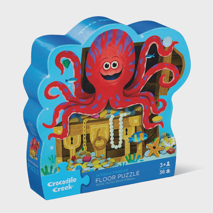 Classic Floor Puzzle Octopus Treasure 36 Piece