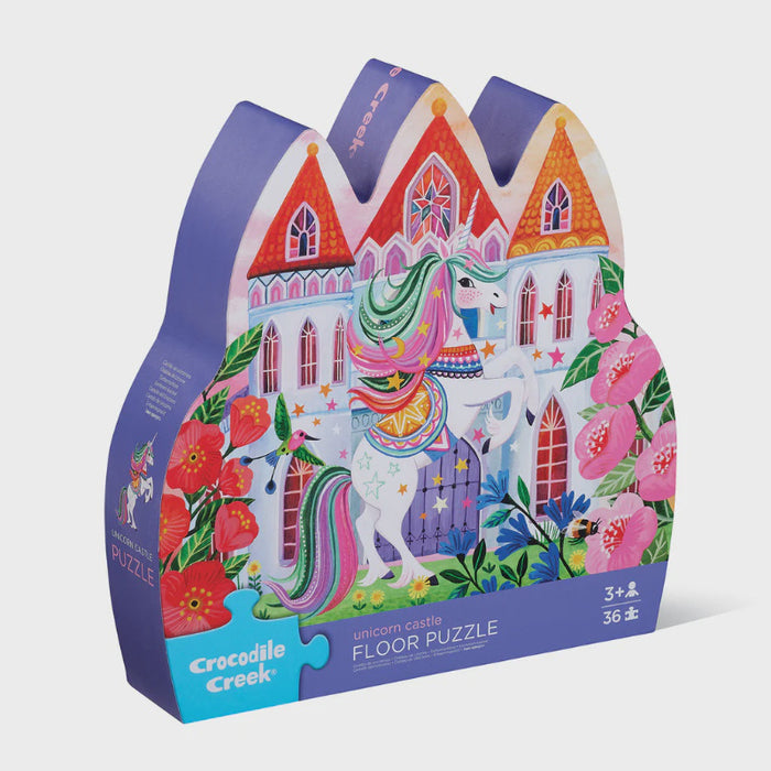 Classic Floor Puzzle Unicorn Castle 36 Piece