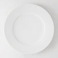 HG Classic 11" white porcelain dinner plate with clean, crisp lines.