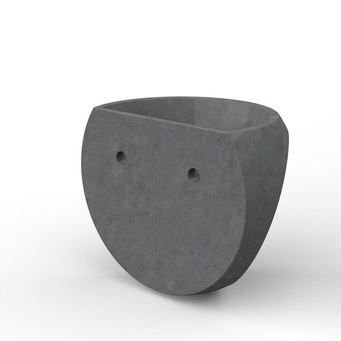 "Clup" wall hanging planter silicone mold - madmolds -