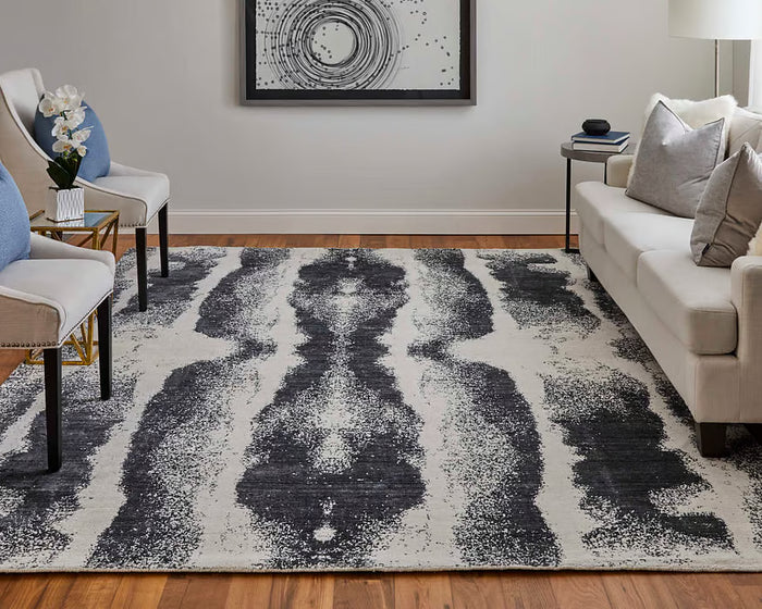 Coda Lifestyle Rug- Black/White
