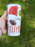 Collegiate Tumbler -Clemson