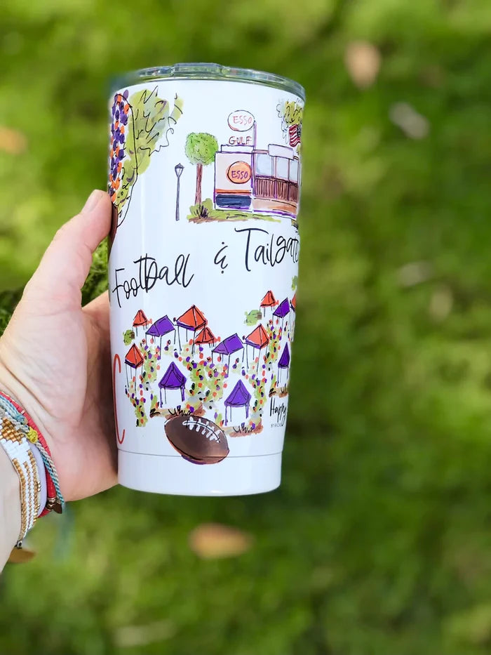 Collegiate Tumbler -Clemson