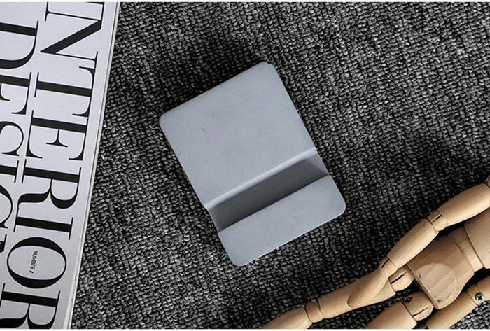 Concrete phone holder silicone mold - madmolds -
