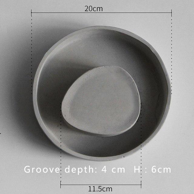 Concrete planter silicone mold - madmolds - silicone mold