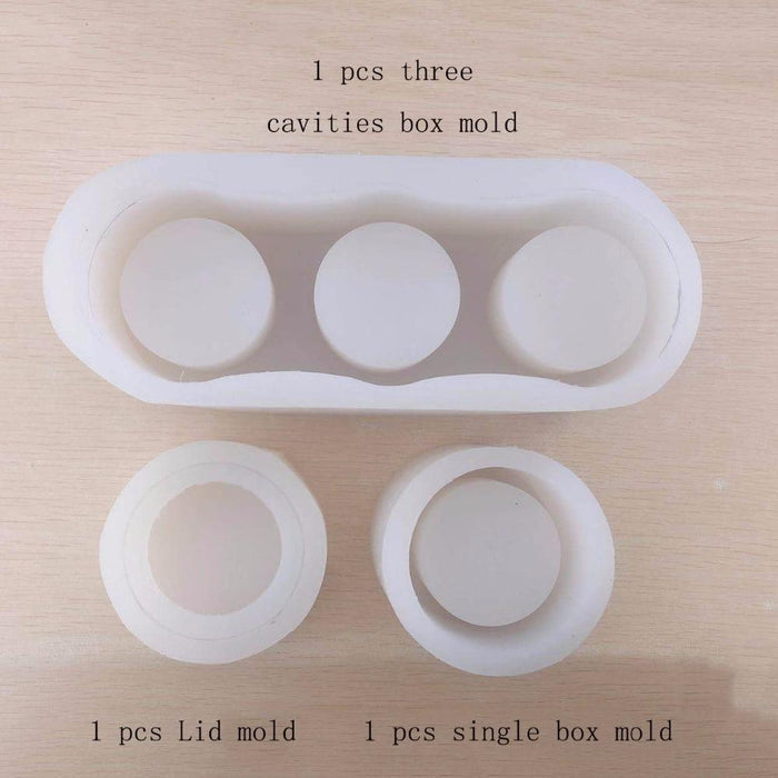 Concrete storage box silicone molds - madmolds - silicone mold