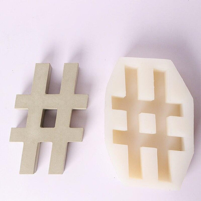 Concrete symbol silicone molds - madmolds -