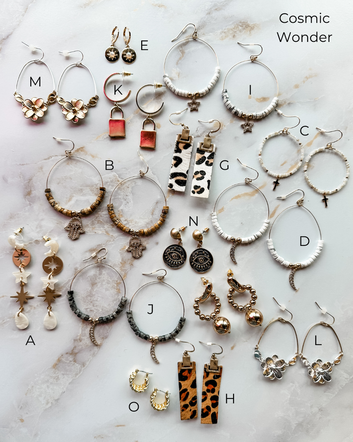 Cosmic Wonder Earring Collection