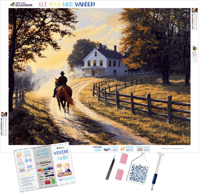 Country Roads Horse and Rider