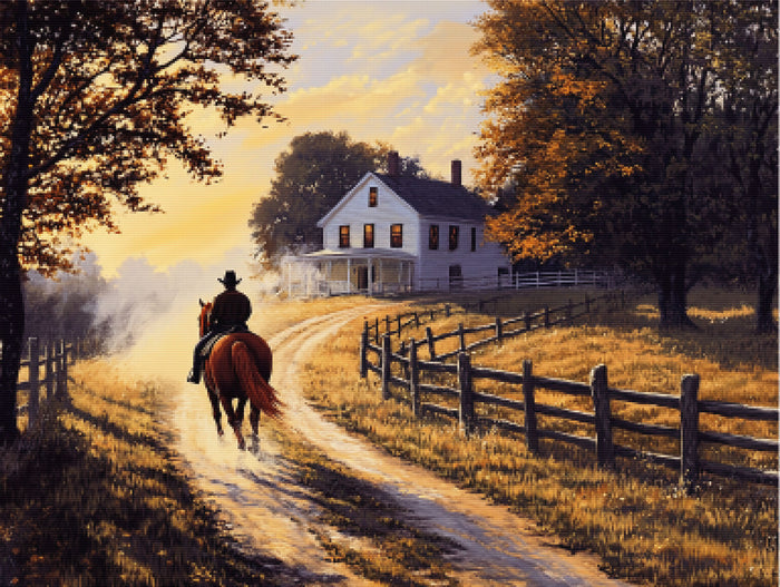 Country Roads Horse and Rider