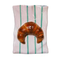 Croissant Bag Vase Pink & Brown 18cm